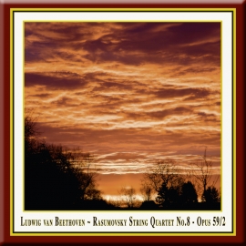 BEETHOVEN: String Quartet No. 8 in E Minor, Op. 59, No. 2 "Rasumovsky Quartet No. 2"