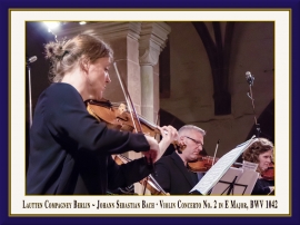 Violin Concerto No. 2 in E Major, BWV 1042: Booklet