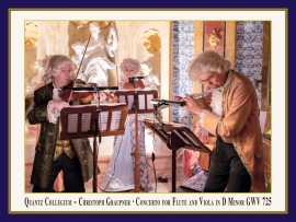 Concerto for Flute & Viola in D Minor, GWV 725: Booklet
